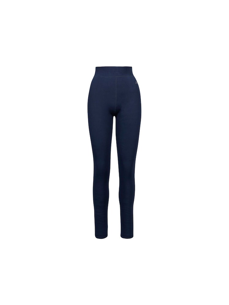 Trespass Female Blue Fuzzy Sherpa Lined Leggings - Image 1 of 2