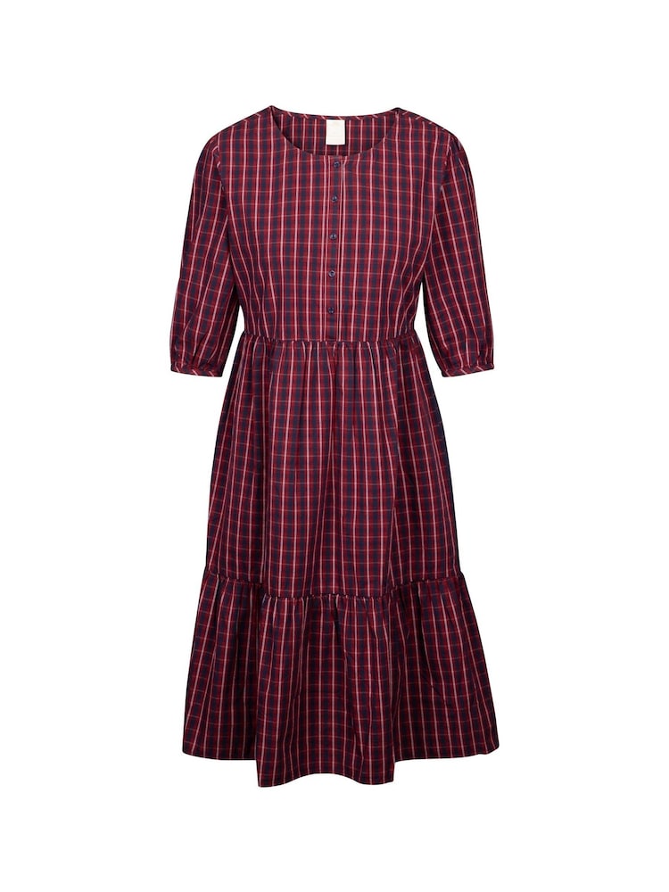 Trespass Female Red Helen 100% Cotton Casual Dress - Image 1 of 2