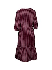 Trespass Female Red Helen 100% Cotton Casual Dress - Image 2 of 2