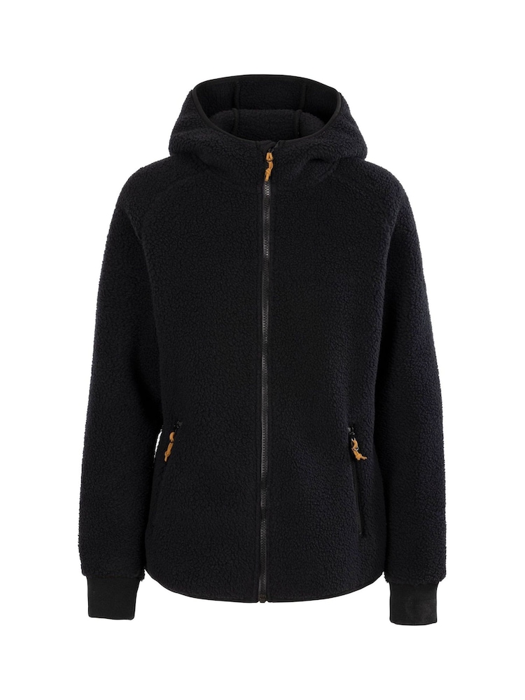 Trespass Female Reel Fleece Black Jacket - Image 1 of 2