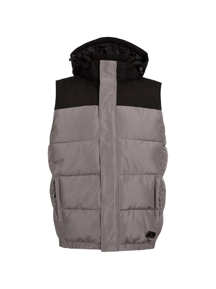 Trespass Male Bruno Casual Black Gilet - Image 1 of 2