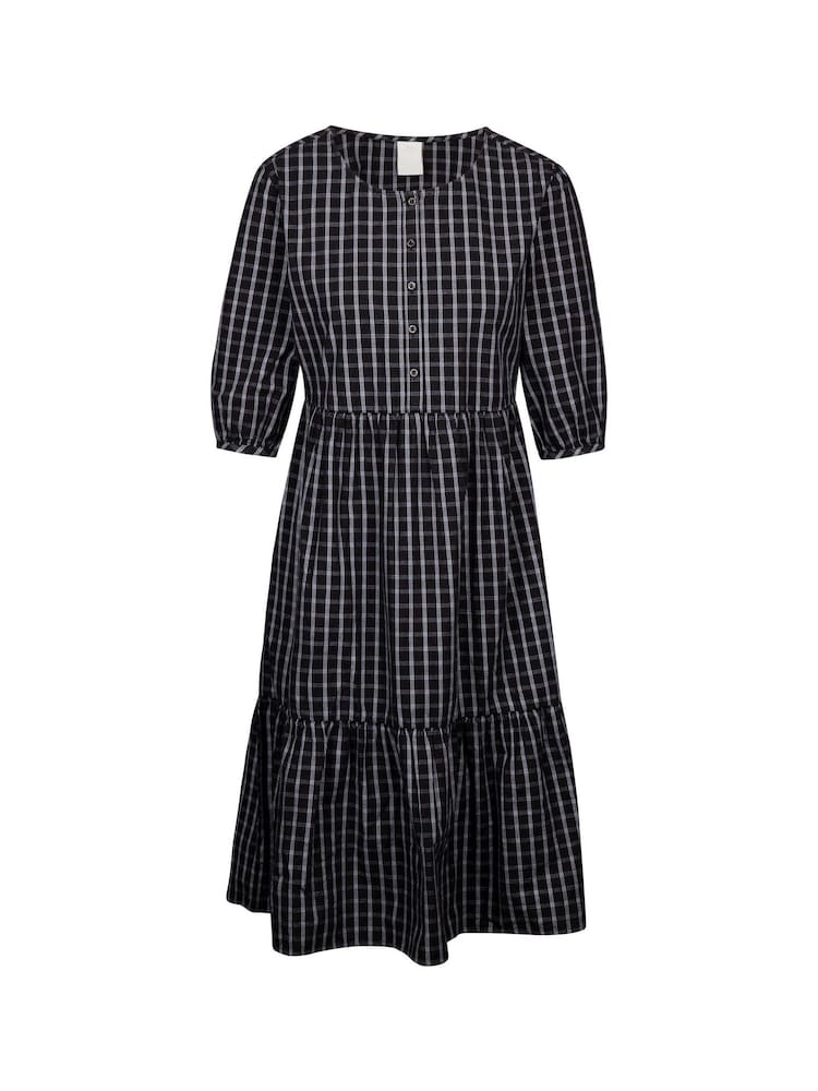 Trespass Female Helen Casual 100% Cotton Black Dress - Image 1 of 2
