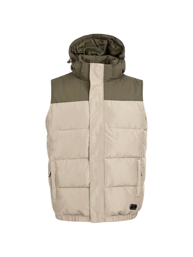 Trespass Male Green Bruno Casual Gilet - Image 1 of 2