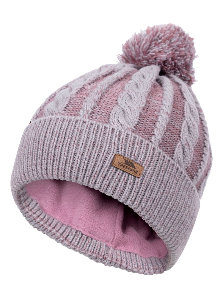 Trespass Female Pink Elle Hat - Image 1 of 2