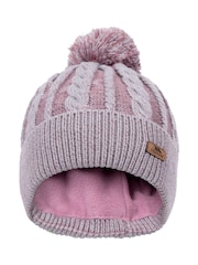 Trespass Female Pink Elle Hat - Image 2 of 2