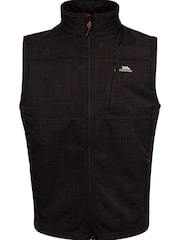 Trespass Male Baro B Sofshell Black Gilet - Image 1 of 2