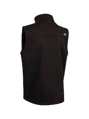 Trespass Male Baro B Sofshell Black Gilet - Imagen 2 de 2