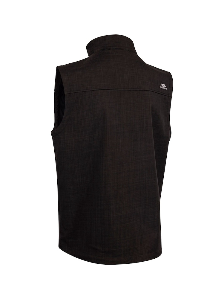 أسود- جيليه Baro B بطبقة خارجية ناعمة للرجال من Trespass - صورة 2 من 2 أسود- جيليه Baro B بطبقة خارجية ناعمة للرجال من Trespass - صورة 2 من 2