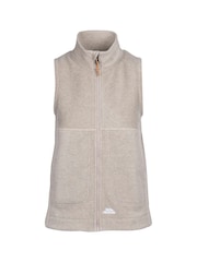 Trespass Female Cream Talkative Fleece Gilet AT200 - Image 1 of 2