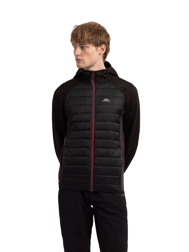 Trespass Male Darwood Active Black Jacket TP50 - Image 1 of 5