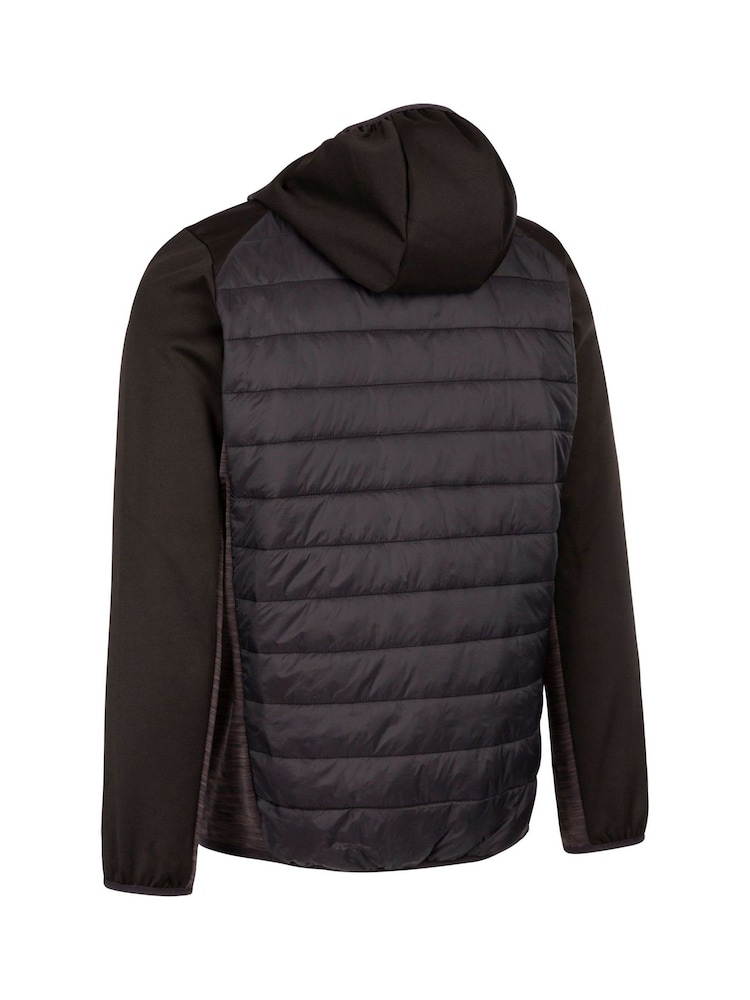 Trespass Male Darwood Active Black Jacket TP50 - Imagen 5 de 5 Trespass Male Darwood Active Black Jacket TP50 - Imagen 5 de 5