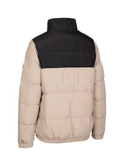 Casaco acolchoado casual Trespass feminino creme Harding - Imagem 2 de 2