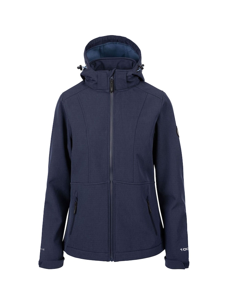 DLX Blue Female Blue Christine Softshell Jacket - Image 1 of 2 DLX Blue Female Blue Christine Softshell Jacket - Image 1 of 2