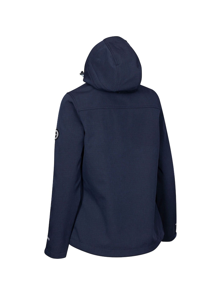 DLX Blue Female Blue Christine Softshell Jacket - Image 2 of 2 DLX Blue Female Blue Christine Softshell Jacket - Image 2 of 2