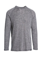 DLX Grey Male Grey Wexler Merino Base Layer Top - Image 1 of 2