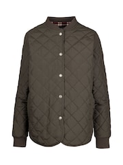 Chaqueta verde de estilo casual de mujer Oversee de Trespass - Imagen 5 de 6