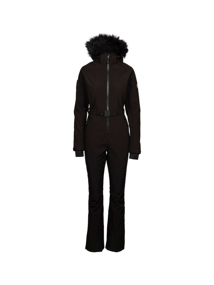 DLX Black Female Valene Ski Black Suit - Image 1 of 2