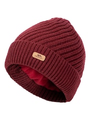 Trespass Female Red Twisted Hat - Image 1 of 2