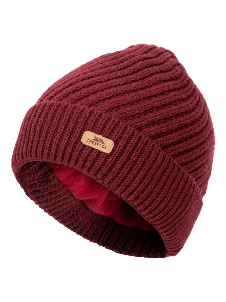 Trespass Female Red Twisted Hat - Image 1 of 2