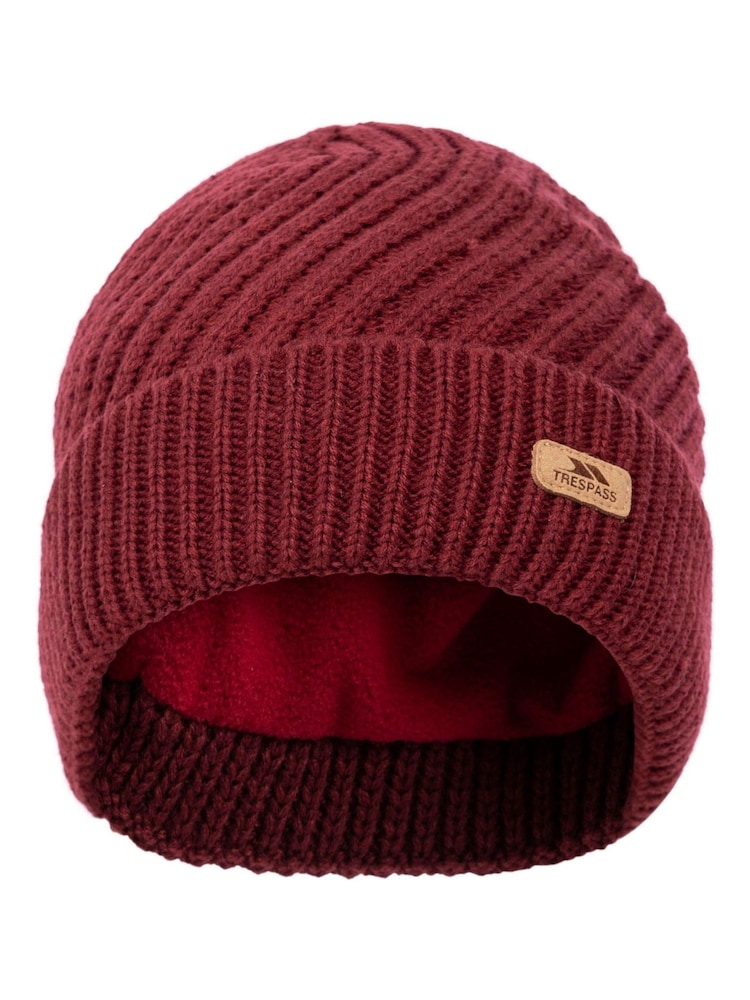 Trespass Female Red Twisted Hat - Image 2 of 2