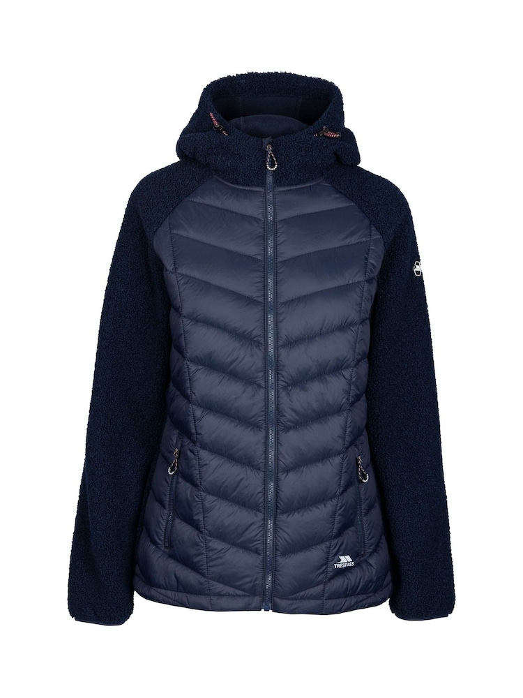 Trespass Female Blue Wando Hybrid Jacket - Image 1 of 2