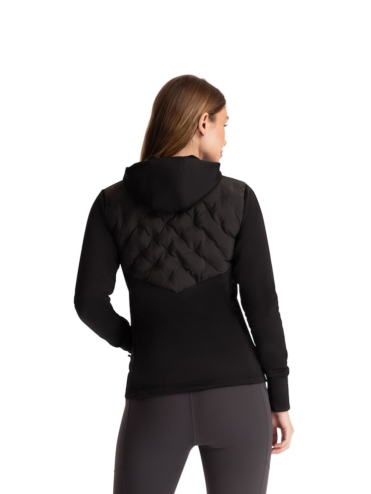 Trespass Marney Female Active Hybrid Black Jacket - Image 2 of 7