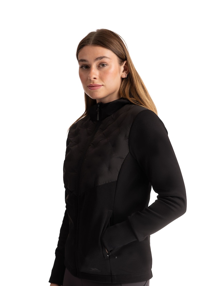 Trespass Marney Female Active Hybrid Black Jacket - Image 4 of 7