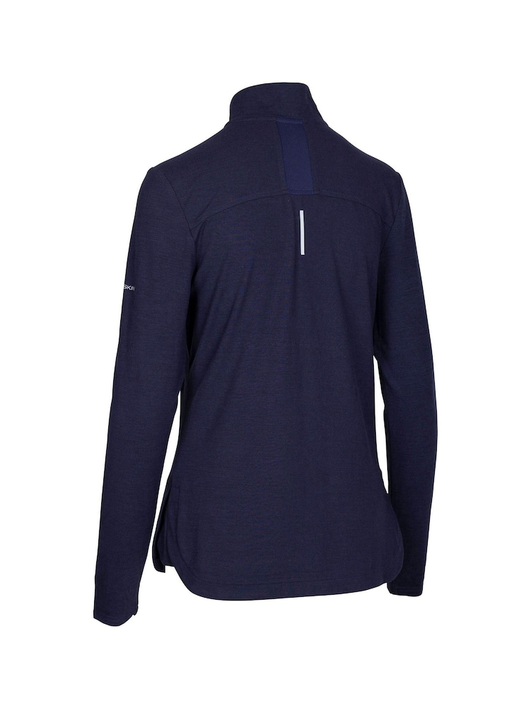 Trespass Female Kansas Active Blue Top - Imagen 2 de 2