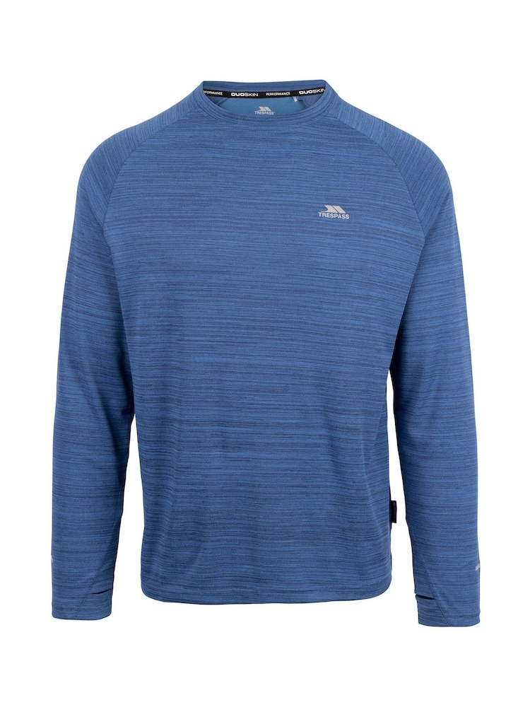 Trespass Male Blue Adamo Active Top - Image 1 of 2