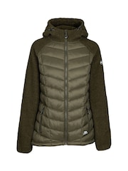 Trespass Female Green Wando Hybrid Jacket - Image 1 of 2