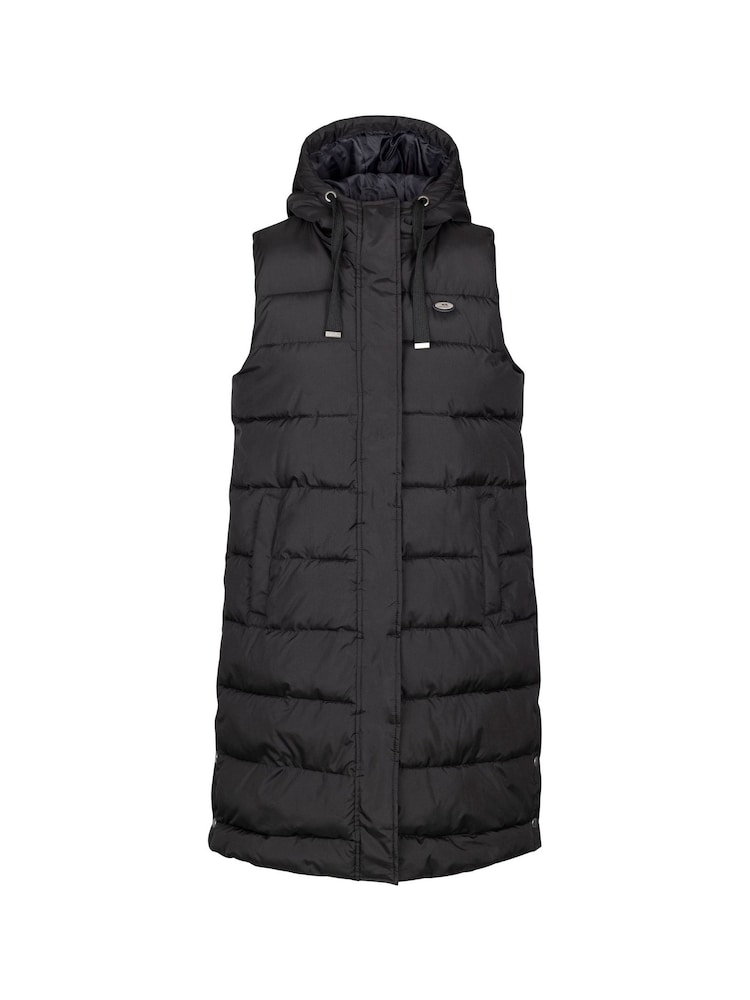 Trespass Female Leona Padded Black Gilet - Image 1 of 2