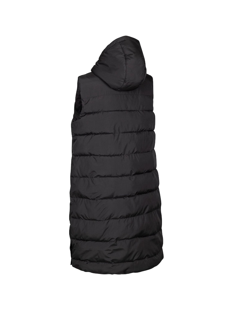 Trespass Female Leona Padded Black Gilet - Image 2 of 2 Trespass Female Leona Padded Black Gilet - Image 2 of 2