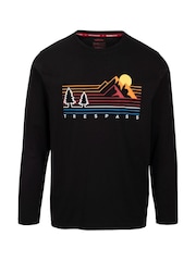 Trespass Male Macley Casual Black T-Shirt - صورة 1 من 2