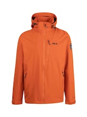 DLX Male Orange Montgomery Rainwear Jacket - Imagen 1 de 2