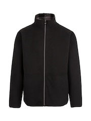 Trespass Male Tatsfield Fleece Black Jacket At400 - Image 1 of 2