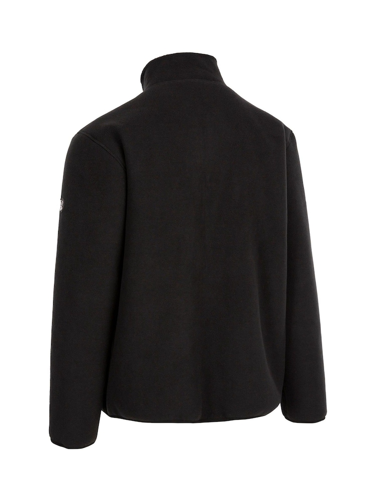 Trespass Male Tatsfield Fleece Black Jacket At400 - Image 2 of 2