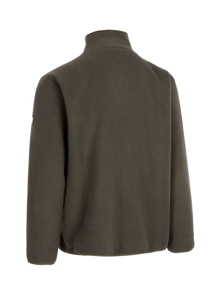 Trespass Male Green Tatsfield Fleece Jacket AT400 - Image 2 of 2