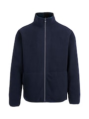 Trespass Male Blue Tatsfield Fleece Jacket AT400 - Image 1 of 2