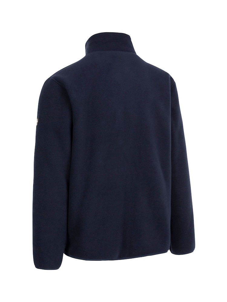 Trespass Male Blue Tatsfield Fleece Jacket AT400 - Image 2 of 2