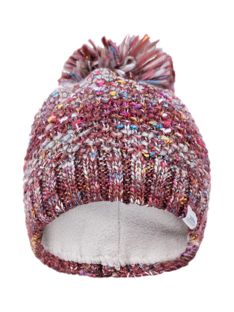Trespass Female Red Zabella Hat - Image 2 of 2