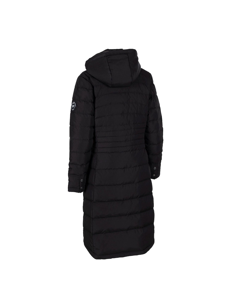 Trespass Female Bitsy Down Black Jacket - Image 8 of 8