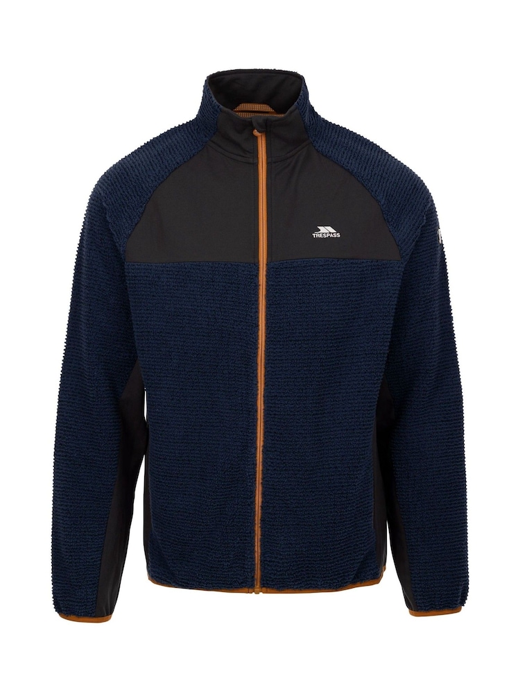 Trespass Male Blue Cranwell Fleece Jacket AT200 - Image 1 of 2