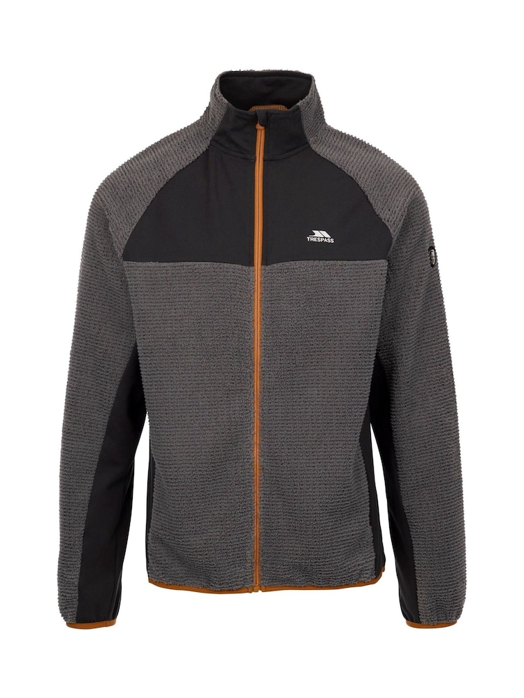 Trespass Male Grey Cranwell Fleece Jacket AT200 - Image 1 of 2