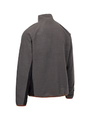 Trespass Male Grey Cranwell Fleece Jacket AT200 - Image 2 of 2