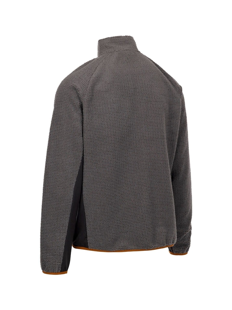 Trespass Male Grey Cranwell Fleece Jacket AT200 - Image 2 of 2