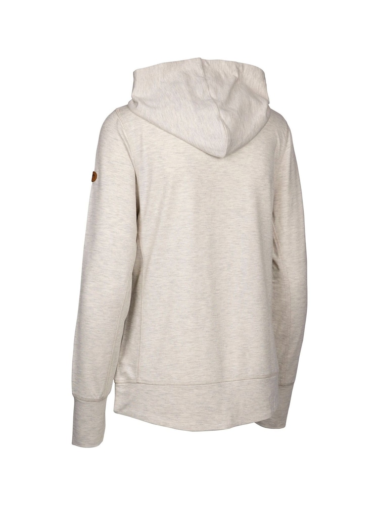 Trespass Female Cream Zia Casual Hoodie - Image 2 of 2