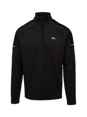 Trespass Male Caldez Active Black Top - Image 1 of 2