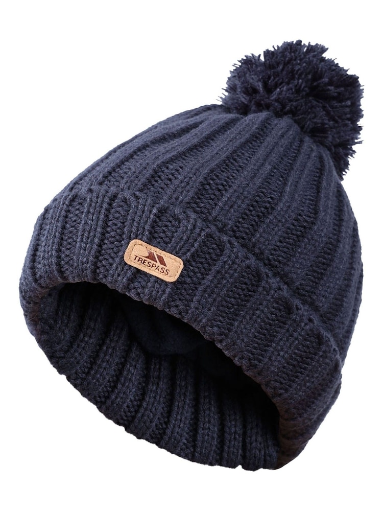 Trespass Male Blue Thorns Hat - Image 1 of 2 Trespass Male Blue Thorns Hat - Image 1 of 2