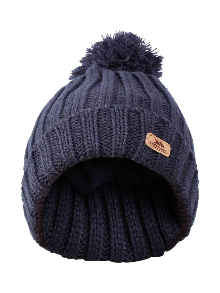 Trespass Male Blue Thorns Hat - Image 2 of 2 Trespass Male Blue Thorns Hat - Image 2 of 2