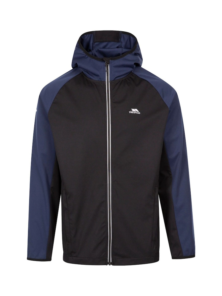 Trespass Male Furst Active Black Jacket - Imagen 1 de 2